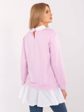 Stilvolle Bluse in hellem Violett