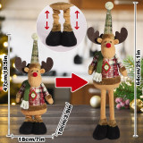 Weihnachtsplüschfigur RENTIER 62 cm