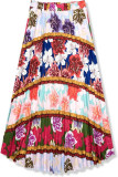 Maxirock mit Blumenprint II.