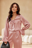 Elegante rosa Hose Elsa