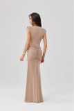 Maxikleid in Cappuccino Noelia