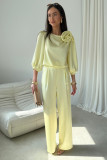 Elegante gelbe Hose Elsa