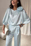 Hose in Babyblau