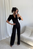 Schwarzer Jumpsuit Amaris