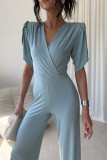 Jumpsuit in Mintgrün