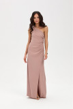 Maxikleid in Cappuccino-Farbe