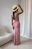 Maxikleid in Rosa