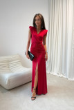 Noelia – Maxi-Kleid in Rot