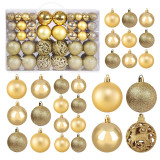 Weihnachtsdekorationen - 100 Stück Gold