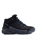 Damen schwarze Trekking-Sportschuhe mit hohem Schaft