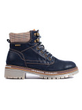Blaue Damen Stiefeletten Shelovet