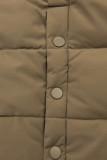 Gesteppte Winterjacke im verlängerten Schnitt, Beige