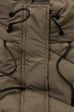 Winterjacke mit Kapuze EVEREST Braun