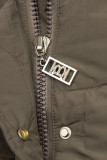 Steppjacke für den Winter Taupe