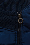 Extra-warme Sweatjacke Dunkelblau