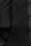 Extra-warme Sweatjacke Schwarz