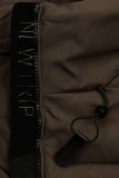 Damen-Winterjacke mit Kapuze FLURRY Braun