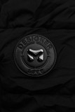Damen-Winterjacke mit Kapuze DESIGN Schwarz