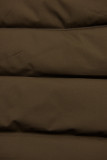 Damen-Winterjacke mit Kapuze FREEDOM Braun