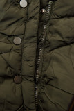 Winterjacke mit hohem Kragen Khaki
