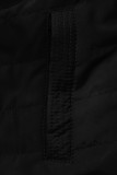 Wendejacke mit abnehmbarer Kapuze Gelb/Schwarz