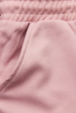 Jogger Pants mit Tunnelzug Rosa