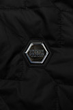 Steppjacke im Bomber-Style Schwarz