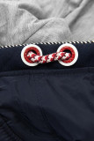 Sportliche Sweatjacke dunkelblau