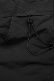 Winter Wendejacke schwarz/gelb
