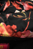 Kapuzensweatjacke in Colorblocking-Optik schwarz/gelb
