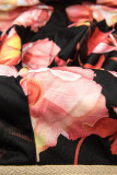 Kapuzensweatjacke in Colorblocking-Optik beige/anthrazit/schwarz