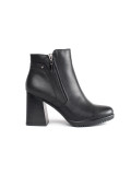 Schwarze Damenstiefeletten mit Absatz von Sergio Leone