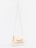 Elegante kleine beige Handtasche
