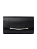 Elegante schwarze Handtasche mit Kette