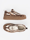 Damen Sneaker im Leopardenmuster