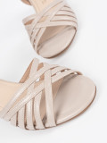 Elegante beige Sandalen von Sergio Leone