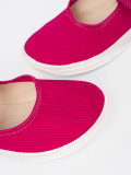 Rosa Kinder Sneaker mit Klettverschluss