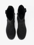 Stylische Stiefeletten mit dicker schwarzer Sohle