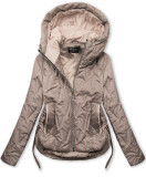 Sportliche Steppjacke Mauve