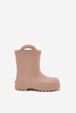 Beige Schaum-Gummistiefel