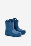 Blaue Kinder-Gummistiefel aus Schaumstoff
