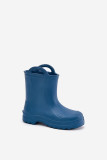 Blaue Kinder-Gummistiefel aus Schaumstoff