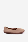 Barefoot Ballerinas aus natürlichem Wildleder beige