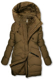 Mädchen Extra Warme Winterjacke Braun