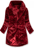 Teddy Jacke bordorot