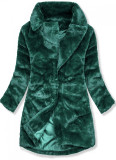 Teddy Jacke grün