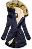 Parkajacke für Winter dunkelblau