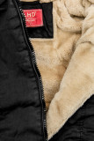 Parka LHD mit Teddy-Stoff gefüttert black/beige