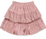 Rock mit Punkten rosa