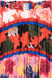 Maxirock mit Blumenprint IV.